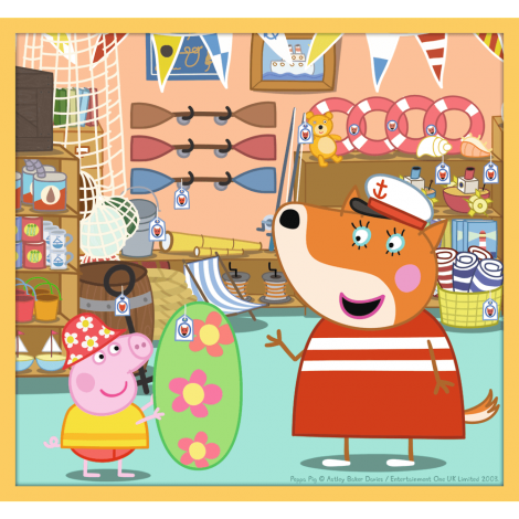 Puzzle Trefl 10w1 Świnka Peppa: Z przyjaciółmi - 9
